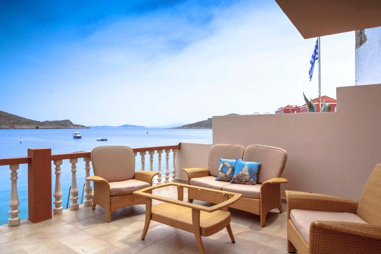 Villa Skiadeni Chalki Town Luaran gambar