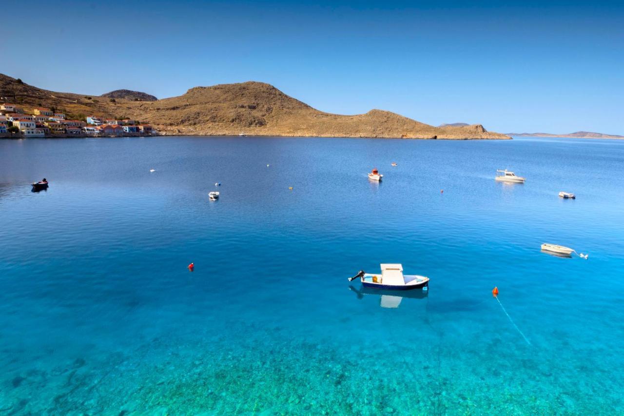 Villa Skiadeni Chalki Town Luaran gambar