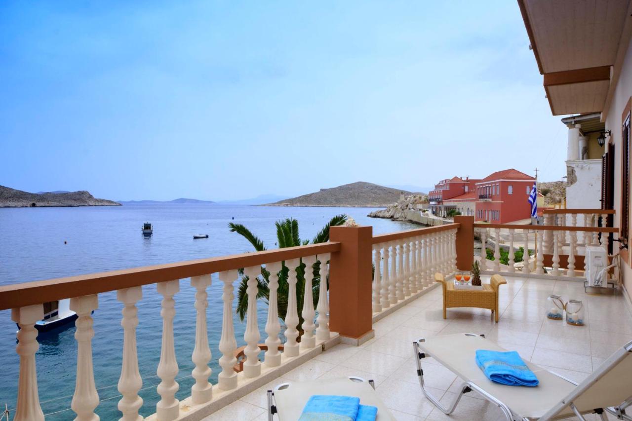 Villa Skiadeni Chalki Town Luaran gambar