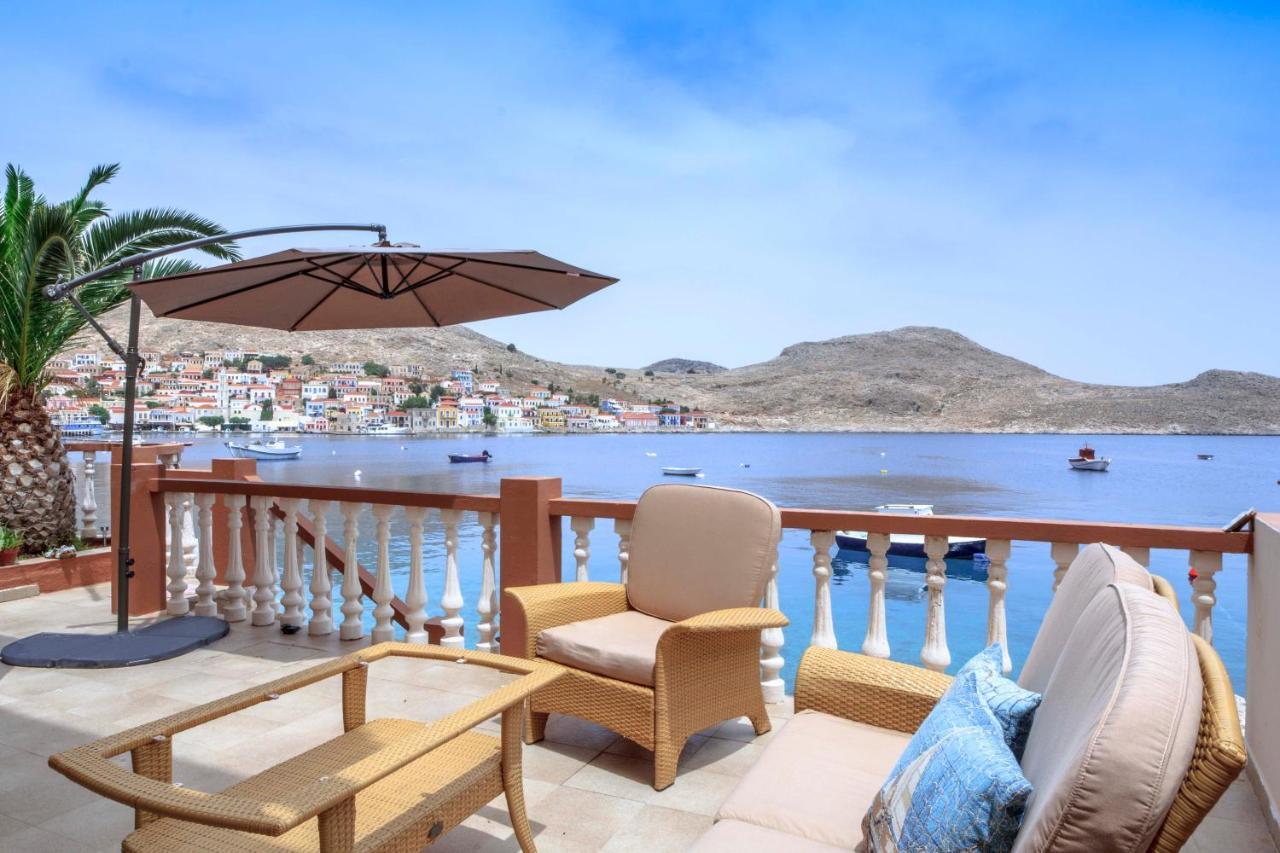Villa Skiadeni Chalki Town Luaran gambar